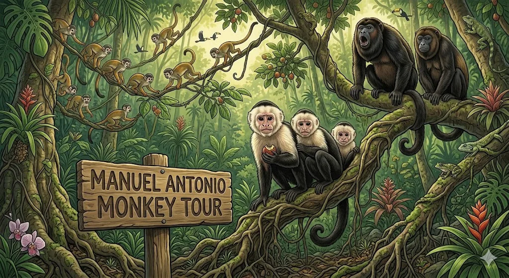 Manuel Antonio Monkey Tour